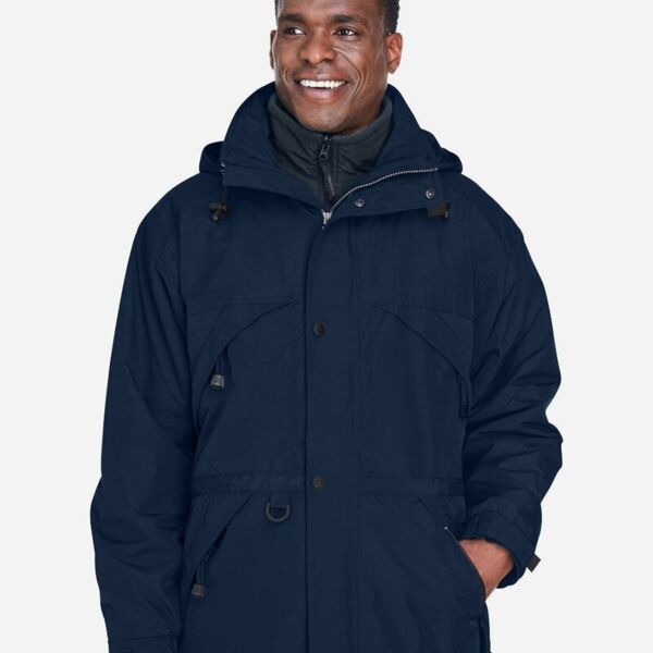 Men's 3-in-1 Parka with Dobby Trim Thumbnail