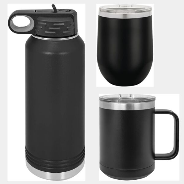  Polar Camel 32oz Water Bottle + 15oz Travel Mug + 12oz Lowball Tumbler Bundle Thumbnail